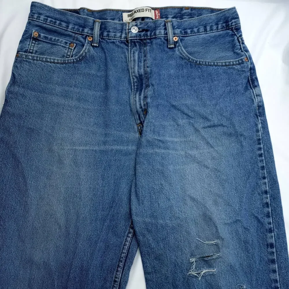 VINTAGE LEVI'S 550 Men's Red Tab 100% Cotton Relaxed Fit~38x30